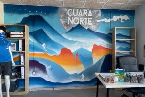 Mural Guara Norte en Huesca